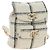 CHANEL Matelasse Chain Backpack Lana Tweed Avorio Oro CC Auth 181919SM D'oro Crudo