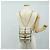 CHANEL Matelasse Chain Backpack Lana Tweed Avorio Oro CC Auth 181919SM D'oro Crudo - vista 30