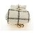 CHANEL Matelasse Chain Backpack Lana Tweed Avorio Oro CC Auth 181919SM D'oro Crudo - vista 6