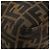 Borsa a Spalla FENDI Zucca Canvas Nero Marrone Auth 183663V - vista 16
