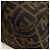 Borsa a Spalla FENDI Zucca Canvas Nero Marrone Auth 183663V - vista 17