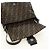 Borsa a Spalla FENDI Zucca Canvas Nero Marrone Auth 183663V - vista 19