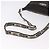 Borsa a Spalla FENDI Celeria in Pelle Nera Argento Auth 183899A Nero - vista 7