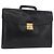 Hermès Borsa Business HERMES Kirius in pelle nera e oro Auth 183240 Nero D'oro
