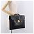 Hermès Borsa Business HERMES Kirius in pelle nera e oro Auth 183240 Nero D'oro - vista 25