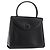 GIVENCHY Handtasche aus Leder Schwarz Gold Auth 182204A Golden