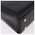 GIVENCHY Handtasche aus Leder Schwarz Gold Auth 182204A Golden - Ansicht 15