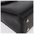 GIVENCHY Handtasche aus Leder Schwarz Gold Auth 182204A Golden - Ansicht 9