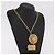 CHANEL Halskette Metall Goldton CC Authentisch bs35422A - Ansicht 12