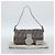 FENDI Zucca Canvas Rhinestone Mamma Baguette Shoulder Bag Silver Auth yk20474SM Argento - vista 12