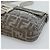 FENDI Zucca Canvas Rhinestone Mamma Baguette Shoulder Bag Silver Auth yk20474SM Argento - vista 14