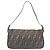 FENDI Zucca Canvas Rhinestone Mamma Baguette Shoulder Bag Silver Auth yk20474SM Argento - vista 2