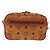 Borsa a Spalla MCM Vicetos Logogram PVC Pelle Marrone Oro Auth 183689 D'oro - vista 2