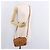 Borsa a Spalla MCM Vicetos Logogram PVC Pelle Marrone Oro Auth 183689 D'oro - vista 21