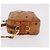 Borsa a Spalla MCM Vicetos Logogram PVC Pelle Marrone Oro Auth 183689 D'oro - vista 4