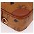 Borsa a Spalla MCM Vicetos Logogram PVC Pelle Marrone Oro Auth 183689 D'oro - vista 9