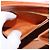 Borsa MCM Vicetos Logogramma PVC Pelle 2way Marrone Oro Auth 184176A D'oro - vista 25
