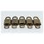 LOUIS VUITTON Set di 10 lucchetti Padlock metallo Oro LV Auth 173149 D'oro - vista 4