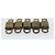 LOUIS VUITTON Set di 10 lucchetti Padlock metallo Oro LV Auth 173149 D'oro - vista 5