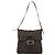 FENDI Zucca Canvas Mamma Baguette Shoulder Bag Black Brown Auth 184554A Marrone Nero - vista 13