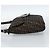 FENDI Zucca Canvas Mamma Baguette Shoulder Bag Black Brown Auth 184554A Marrone Nero - vista 3