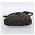 FENDI Zucca Canvas Mamma Baguette Shoulder Bag Black Brown Auth 184554A Marrone Nero - vista 5