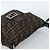 FENDI Zucca Canvas Mamma Baguette Shoulder Bag Black Brown Auth 184554A Marrone Nero - vista 6