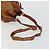 Borsa a tracolla MCM Vicetos Logogram PVC Pelle Marrone Oro Auth gh2110 D'oro - vista 7
