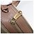 Chloé Chloe Elsie Handtasche aus Leder Beige Gold Auth 182109 Golden - Ansicht 22
