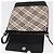 Borsa a tracolla BURBERRY Nova Check in tela beige argento Auth 184471A - vista 8