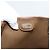 GUCCI GG Supreme Web Sherry Line Bag PVC Marrone Oro 002 904 0131 Auth ka4645 D'oro - vista 10