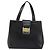 Borsa Salvatore Ferragamo Vala in Pelle Nera e Oro Auth 180858 Nero D'oro - vista 13