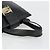 Borsa Salvatore Ferragamo Vala in Pelle Nera e Oro Auth 180858 Nero D'oro - vista 7
