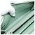 Cartera larga PRADA Ribbon de piel Saffiano Verde Plata Auth 182941SAM - vista 20