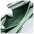 Cartera larga PRADA Ribbon de piel Saffiano Verde Plata Auth 182941SAM - vista 22