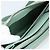 Cartera larga PRADA Ribbon de piel Saffiano Verde Plata Auth 182941SAM - vista 24