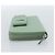 Cartera larga PRADA Ribbon de piel Saffiano Verde Plata Auth 182941SAM - vista 3