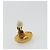 Orecchini CHANEL metallo Gold Tone CC Auth 183500V - vista 8