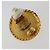 Orecchini CHANEL metallo Gold Tone CC Auth 183500V - vista 9
