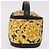 Borsa a Mano VERSACE Vanity Canvas Giallo Oro Autentica 183101A D'oro - vista 3