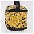 Borsa a Mano VERSACE Vanity Canvas Giallo Oro Autentica 183101A D'oro - vista 4