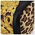 Borsa a Mano VERSACE Vanity Canvas Giallo Oro Autentica 183101A D'oro - vista 9