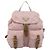 Zaino PRADA Nylon Rosa Argento Auth 182817 - vista 13