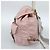 Zaino PRADA Nylon Rosa Argento Auth 182817 - vista 4