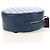 Zaino GUCCI Sherry Line Double G in pelle Navy Silver Red 752358 Auth 181963M - vista 4