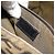 FENDI Zucca Canvas Mamma Baguette Tote Bag Black Brown Auth 183898 Marrone Nero - vista 12