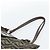 FENDI Zucca Canvas Mamma Baguette Tote Bag Black Brown Auth 183898 Marrone Nero - vista 14
