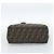 FENDI Zucca Canvas Mamma Baguette Tote Bag Black Brown Auth 183898 Marrone Nero - vista 5