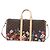 LOUIS VUITTON Takashi Murakami Keepall Bandouliere 45 Borsa M14182 Auth 181961SM Monogramma - vista 2