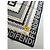 Sciarpa in seta vintage Fendi stampa logo a catena Nero Oro - vista 2